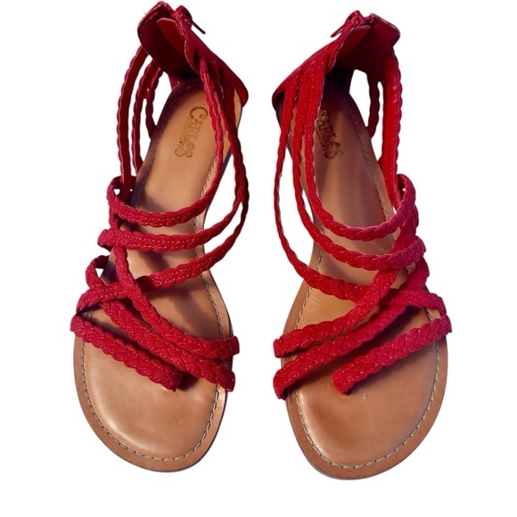 Carlos by Carlos Santana Women's Amara 2 Sandal, Vibrant Orange, Size 8M - Picture 2 of 10